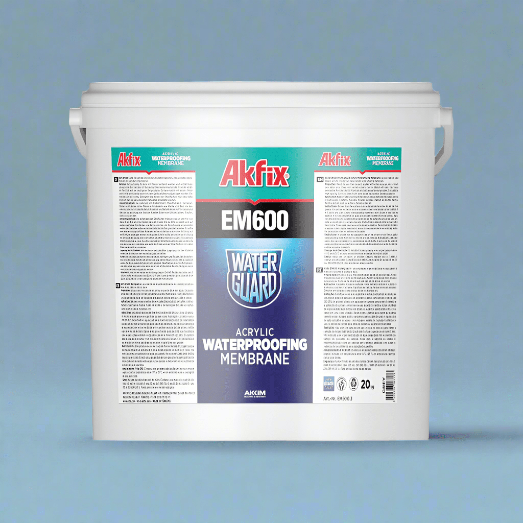 Akfix Waterguard Acrylic Waterproofing Membrane - EM600