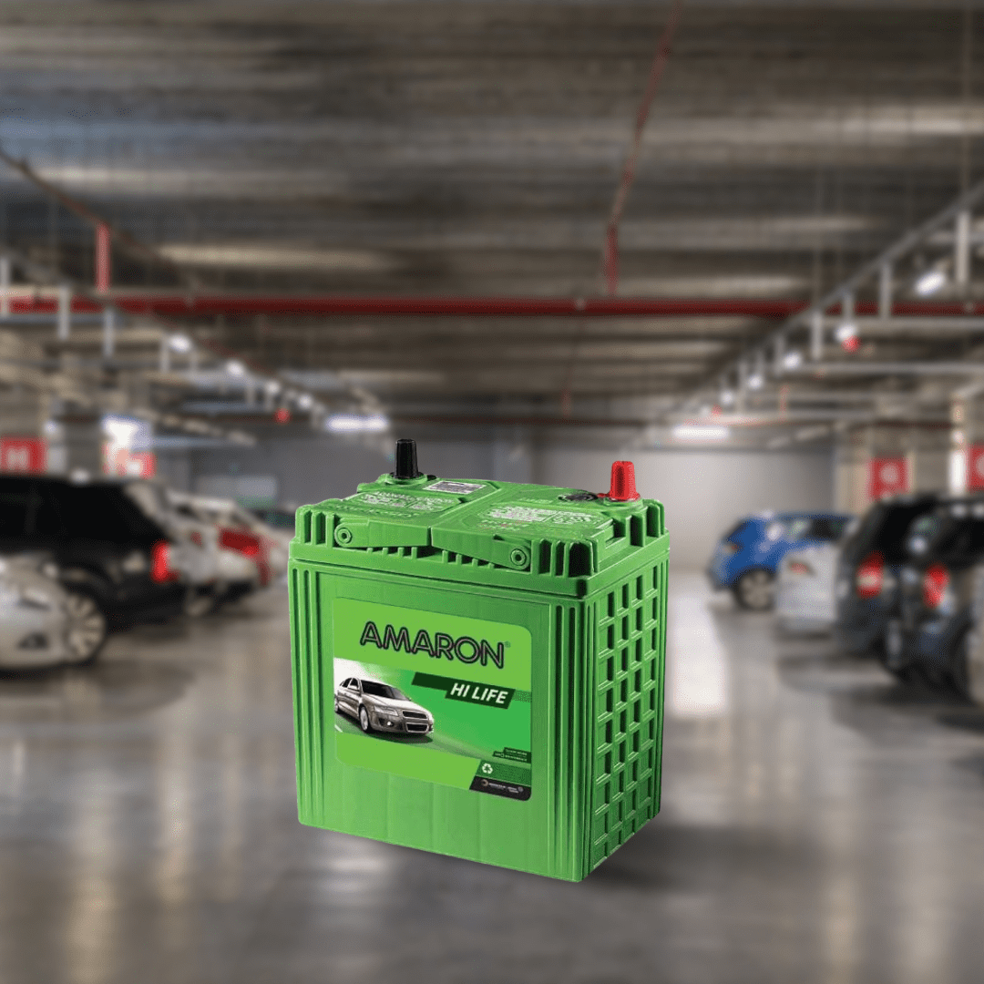 Amaron 9 Plate Hi-Life Car Battery 35AH - 46B19L Auto SupplyMaster