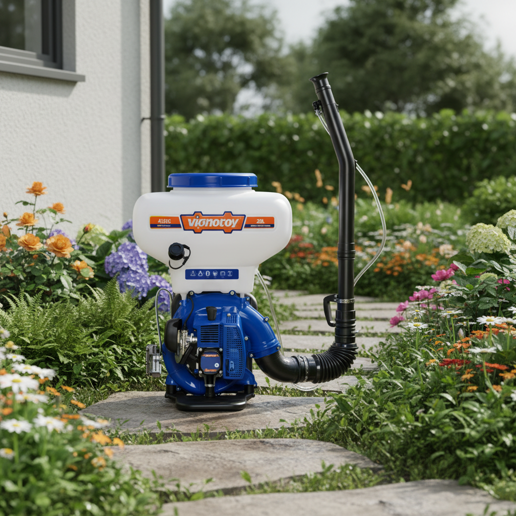 Wadfow 41.5cc Gasoline Mist Duster with 20L Chemical Tank - WKN2A41