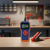 Wadfow 12V/24V Digital Automotive Battery Tester for Lead-Acid Vehicle Batteries - WVTD1511