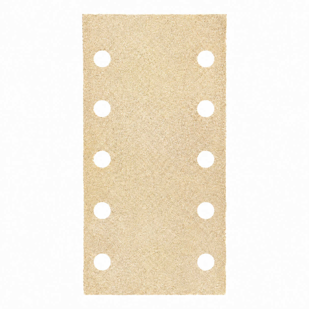 Sait 115 × 230mm Beige Abrasive Sand Paper Sheet with 10 Holes | P80 – P320