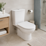 Wahkit Ceramic Standard Two-Piece Water Closet with Round Bowl 640mm - 2006S/P