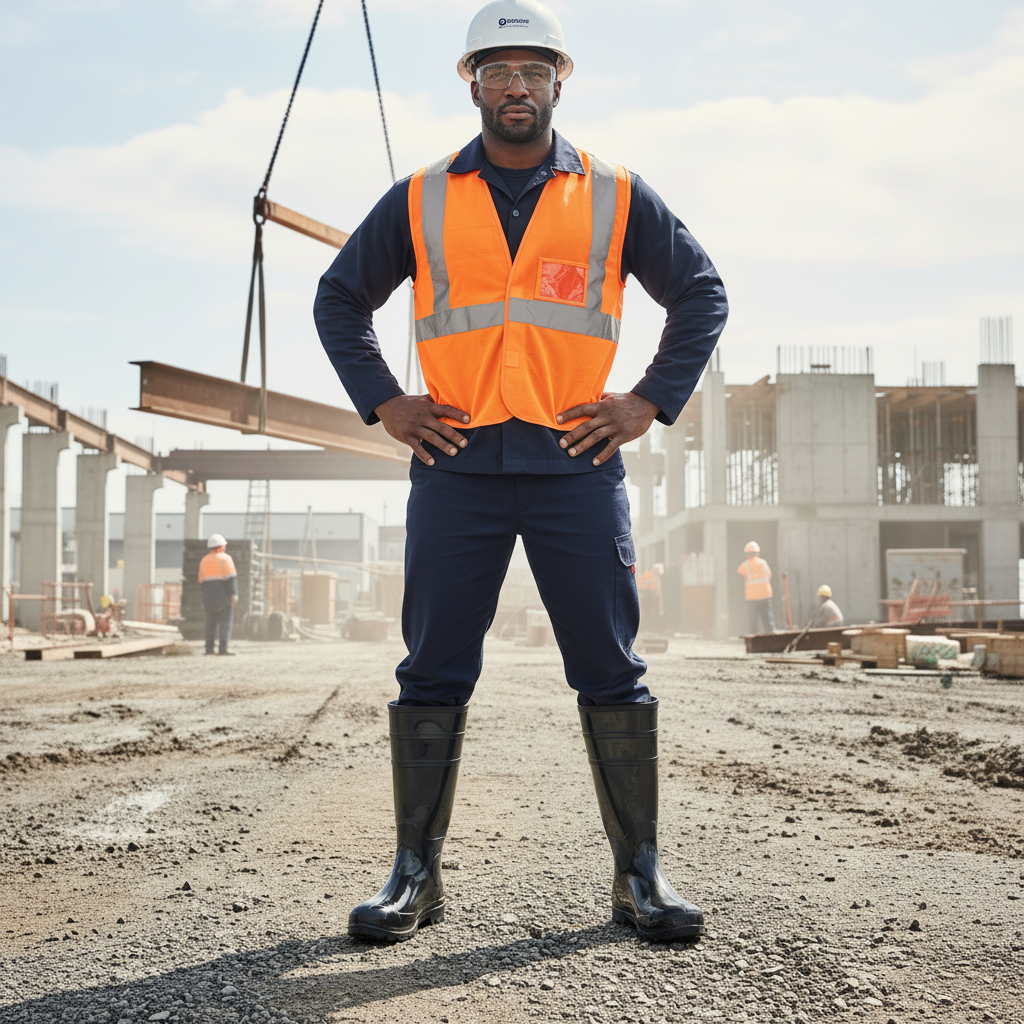 Grado NT Matte Black Rain Wellington Boots - NT Series