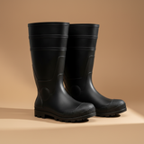 Grado NT Matte Black Rain Wellington Boots - NT Series