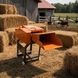 Padark 6.5HP Gasoline Chaff Cutter for Grass, Straw, Hay & Fodder
