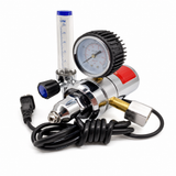 Lincoln Electric CO₂ Gas Regulator and Flow Meter with 220V Heater - K600124220