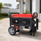 NRG 2.8kW Gasoline Generator with Electric Key Start and 15L Fuel Tank - LT3600EN-9