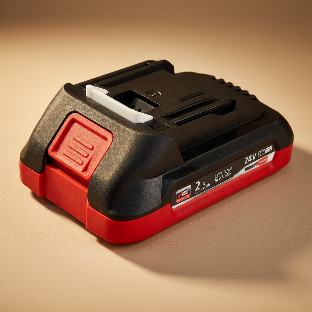 NRG 20V 2.5Ah Lithium-Ion Battery Pack with Power-Level Indicator – N20B2.5