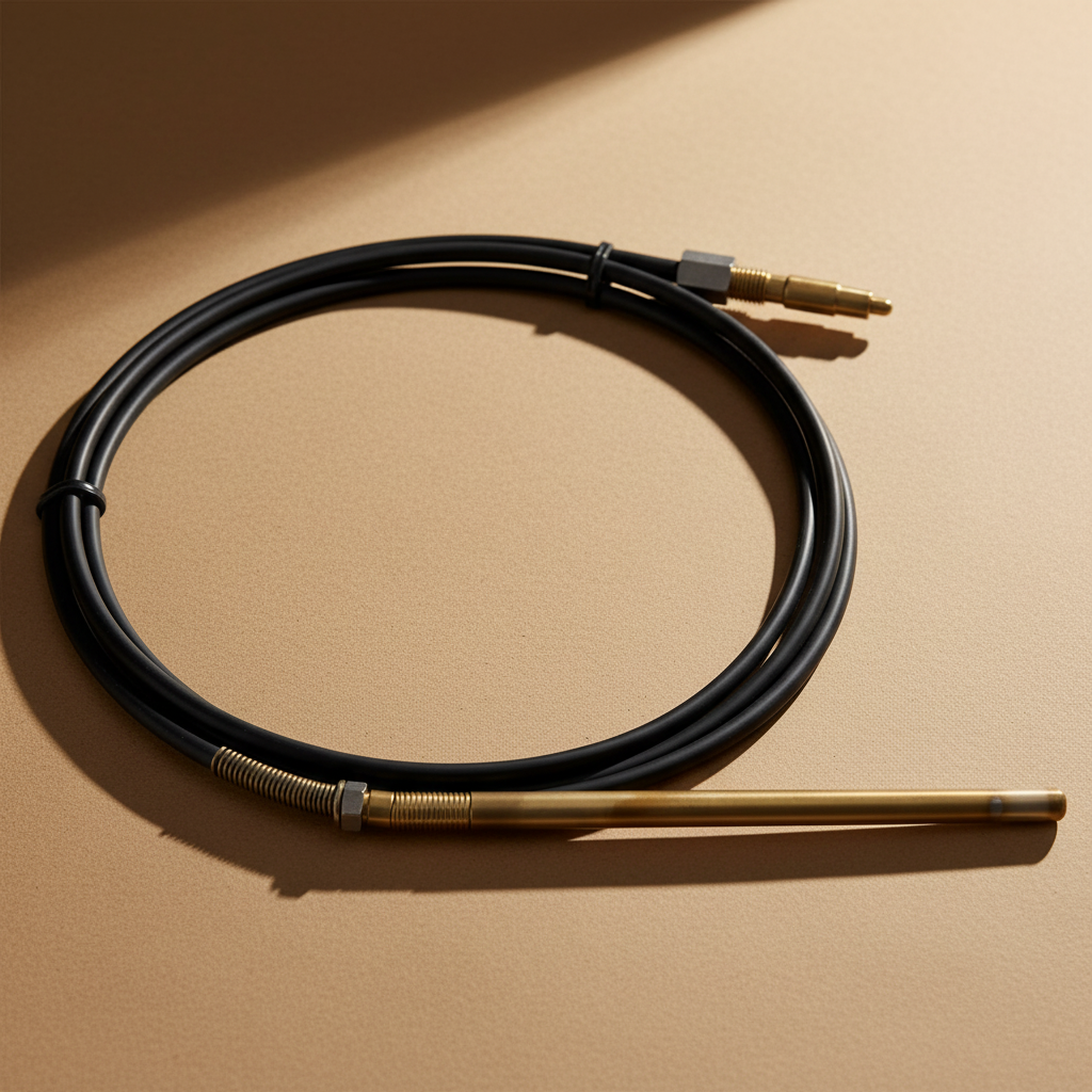 NRG 38mm × 6m Japanese-Type Concrete Vibrator Poker Shaft with Steel-Woven Hose - B-VSE-38