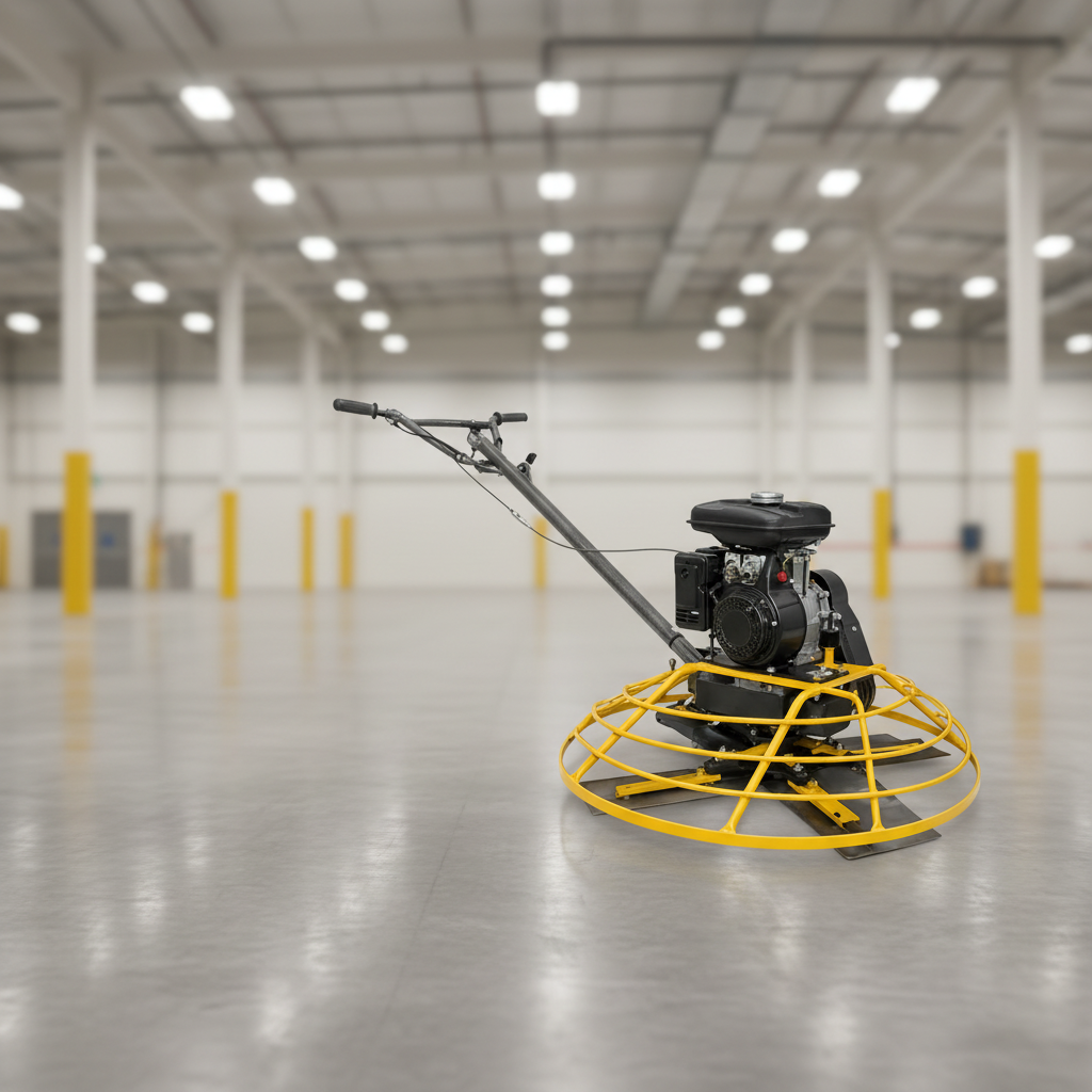 NRG 100cm Gasoline Walk-Behind Power Trowel with Robin EY20 Engine - KW-100-CE