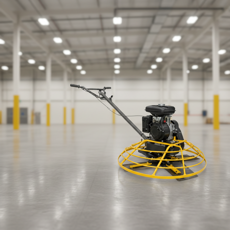 NRG 100cm Gasoline Walk-Behind Power Trowel with Robin EY20 Engine - KW-100-CE