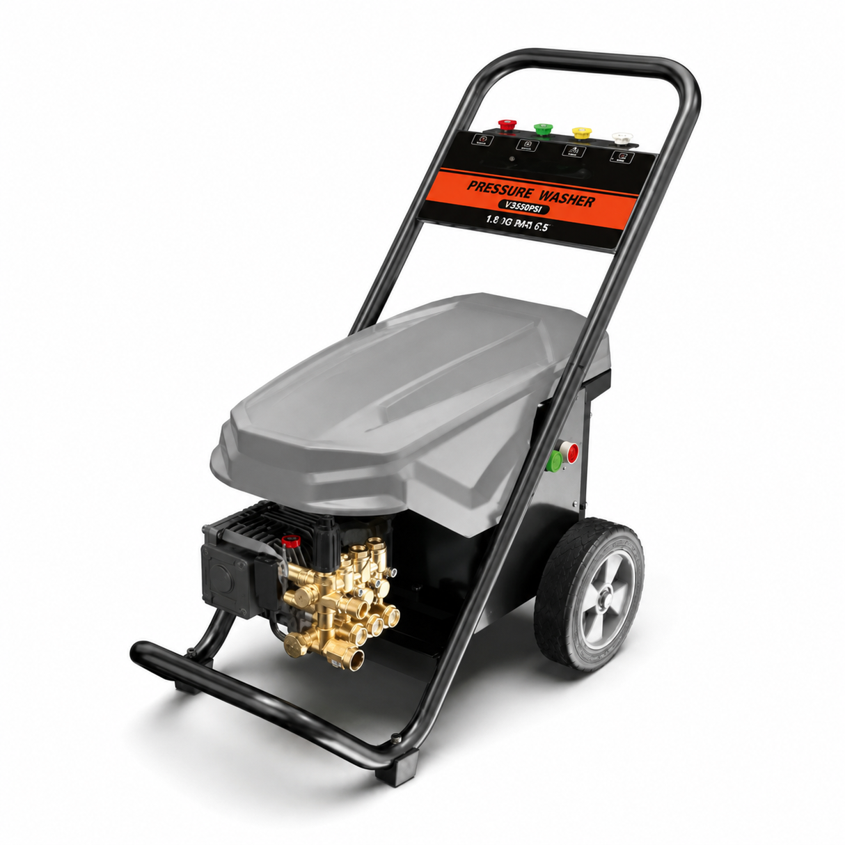 NRG 120 Bar Electric Pressure Washer with Total Stop System 3000W - LT-19MB-TS