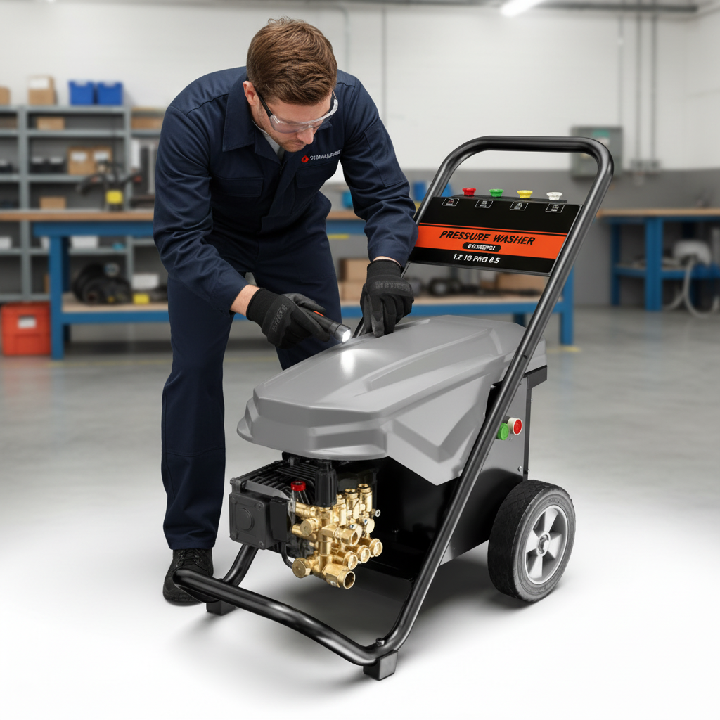 NRG 120 Bar Electric Pressure Washer with Total Stop System 3000W - LT-19MB-TS