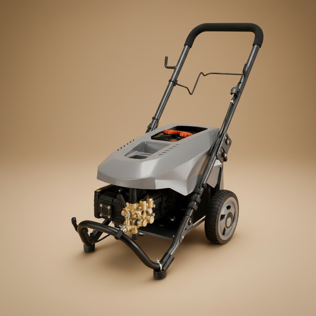 NRG 180 Bar Electric Pressure Washer with 3700W Induction Motor - LT-19ME