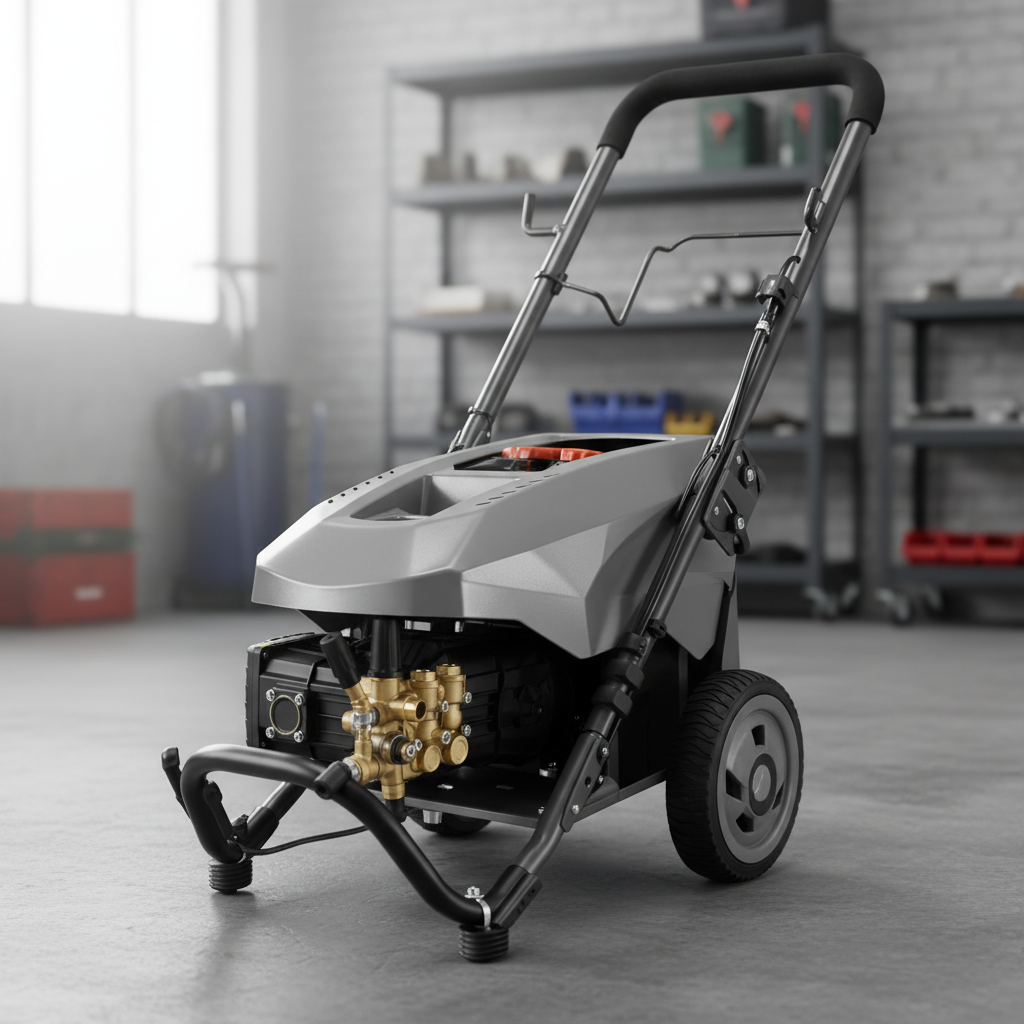 NRG 180 Bar Electric Pressure Washer with 3700W Induction Motor - LT-19ME