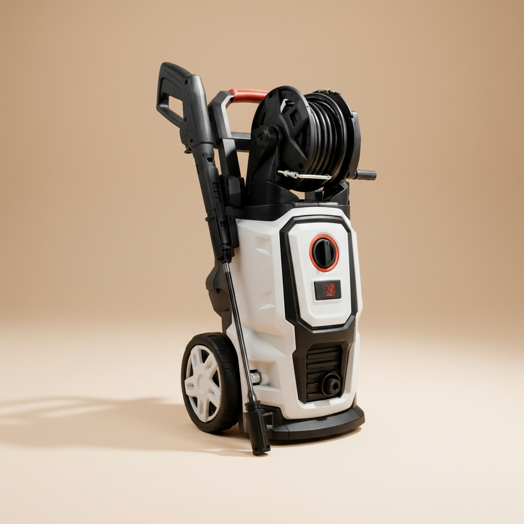 NRG 195 Bar Electric Pressure Washer with 2500W Induction Motor - NPW195H