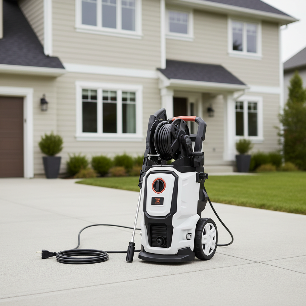 NRG 195 Bar Electric Pressure Washer with 2500W Induction Motor - NPW195H