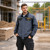 Ingco Professional Polyester-Cotton Work Jacket | L & XL