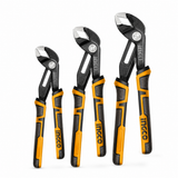 Ingco 3-Piece Quick Open & Fast Adjustment Water Pump Pliers Set - HPPS38318