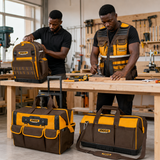 Ingco 4-Piece Professional Tool Bag Set with Tool Vest & Backpack - COS230914