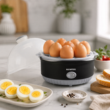 Kumtel 7-Egg Electric Egg Boiler with Detachable Tray 350W - HEB-01