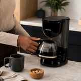 Kumtel 1.25L Drip Coffee Maker with Keep-Warm and Auto Shut-Off 750W - HFCM-01