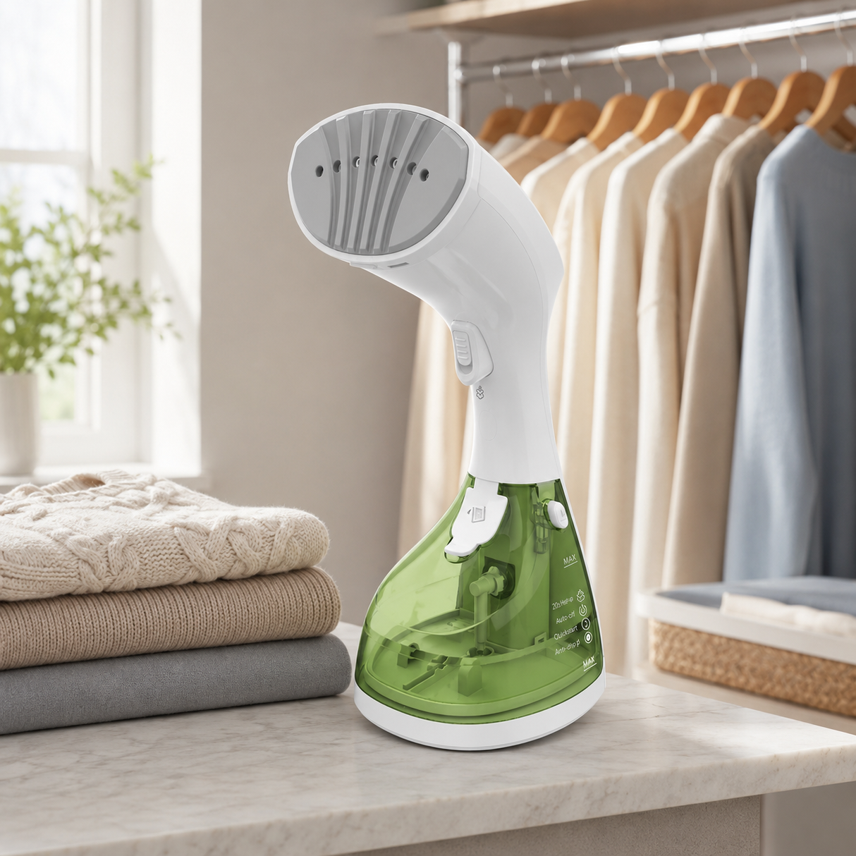 Kumtel 250ml Handheld Garment Steamer with Auto Shut-Off 1500W - HMGS-08