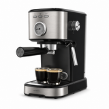 Kumtel 1.2L Espresso Coffee Maker with 15-Bar Pump & Milk Frother 1100W - HCM-04