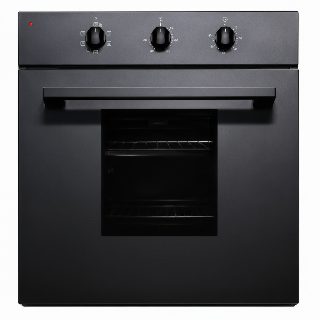 Luxell 60cm Built-In Electric Oven with Convection & 8 Cooking Programs Matte Black - B66-SF2-MB