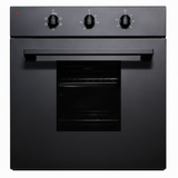 Luxell 60cm Built-In Electric Oven with Convection & 8 Cooking Programs Matte Black - B66-SF2-MB