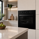 Luxell 90cm 105L Built-In Electric Oven with Double Fan & 9 Programs - A9-SF3 MT