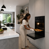 Luxell 90cm 105L Built-In Electric Oven with Double Fan & 9 Programs - A9-SF3 MT