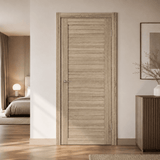 Unidoors Essential PVC-Coated Solid-Core Interior Door with Handle, Lock & 5 Keys - ES01