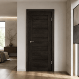 Unidoors Essential PVC-Coated Solid-Core Interior Door with Handle, Lock & 5 Keys - ES01