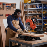 NRG 16" Heavy-Duty Sliding Mitre Saw 3400W - NMS1616