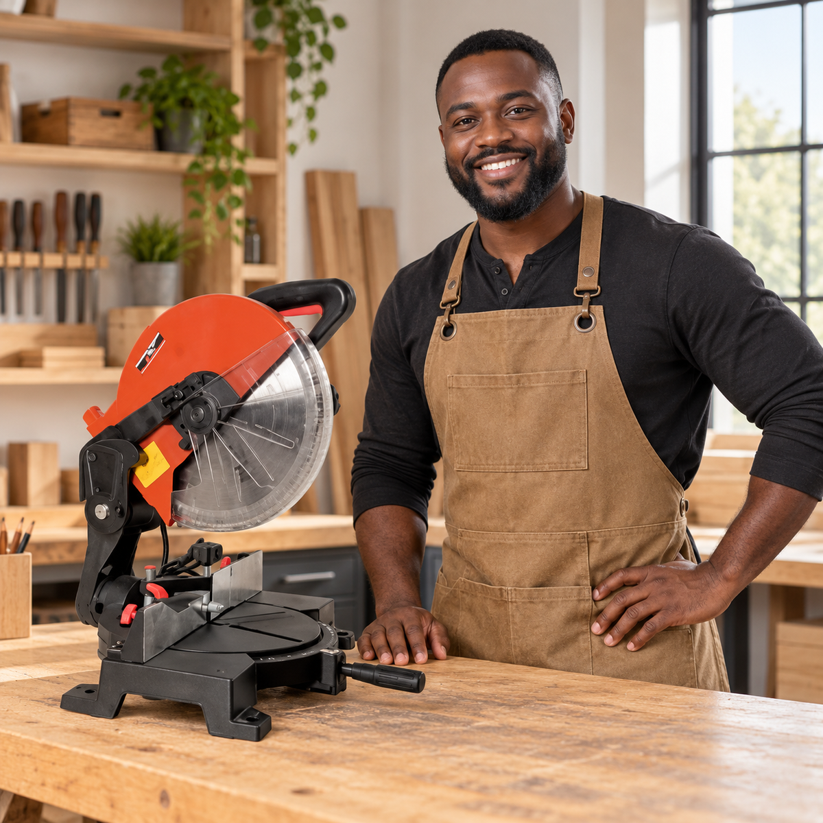 NRG 14" Sliding Mitre Saw 2000W - NMS1414