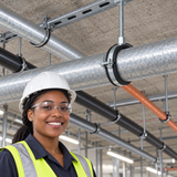 Tera Adjustable Pipe Clamp with Fixing Screw | PCS Series