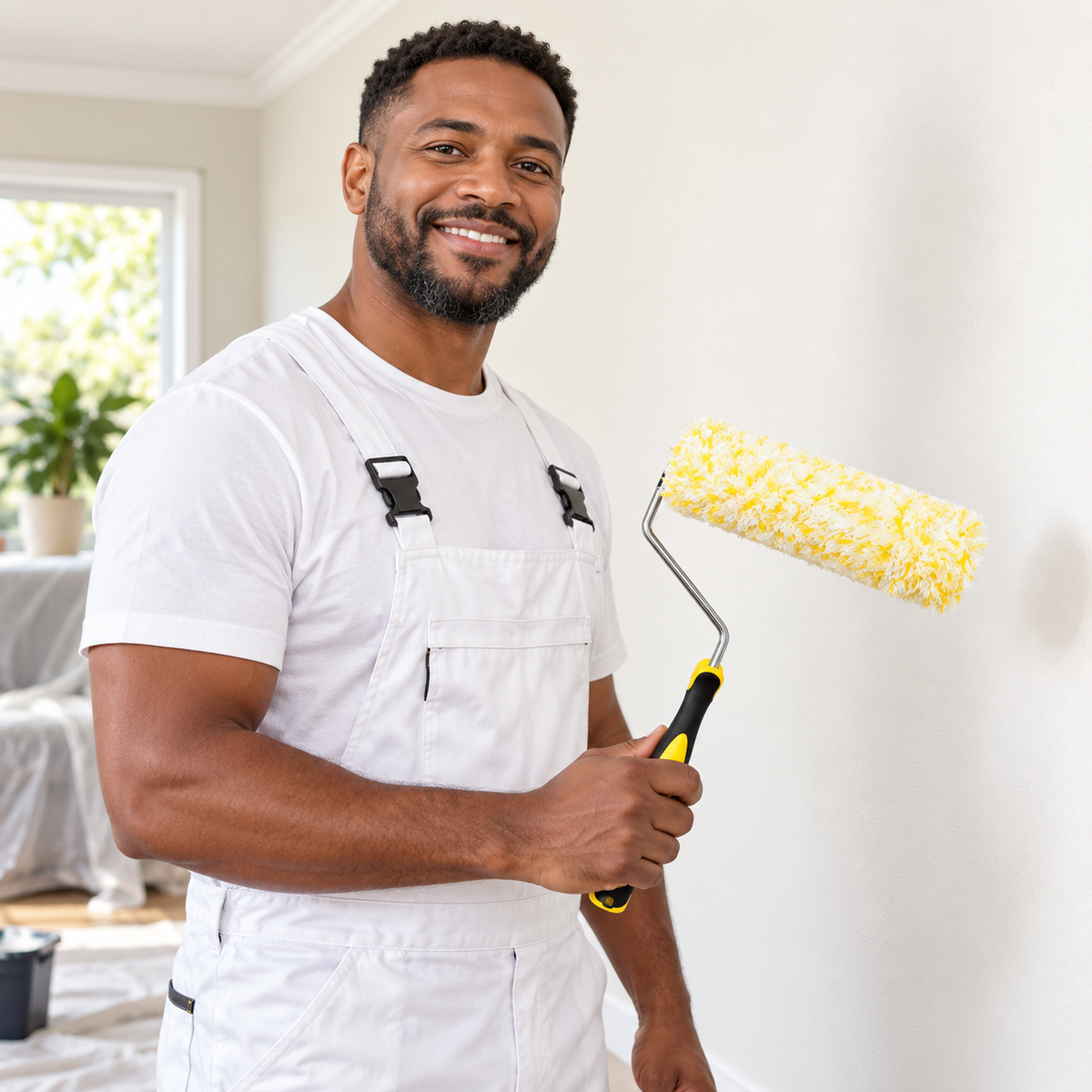 Tera 9" Paint Roller with TPR Grip Handle - RB-TPR