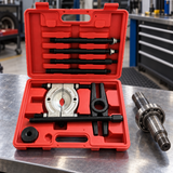 Tera 14-Piece Large Bearing Separator & Puller Set 75–105mm - H132422