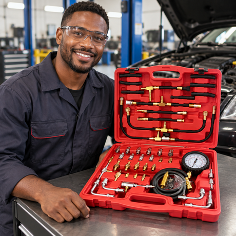 Tera Fuel Injection Pressure Tester Kit 0–16 Bar - H132406