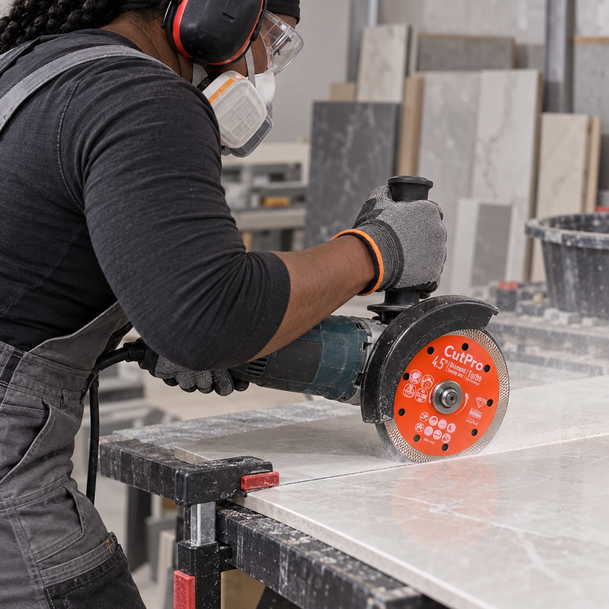 Hunter 4.5"/115mm CutPro Turbo Diamond Cutting Disc - F3605