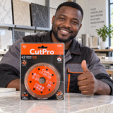 Hunter 4.5"/115mm CutPro Turbo Diamond Cutting Disc - F3605