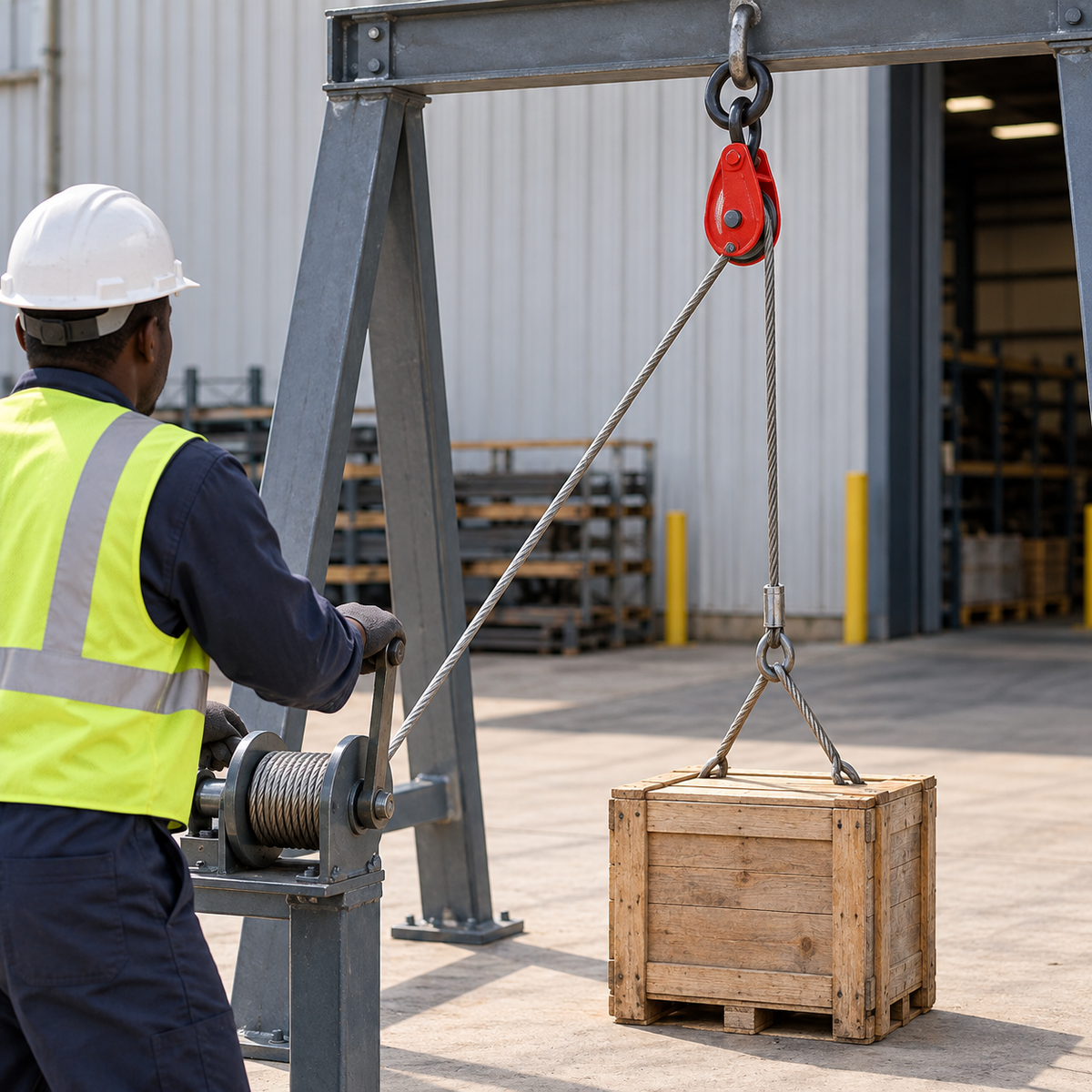Raptor Single-Sheave Lifting Pulley with Hook | RAP-SP Series