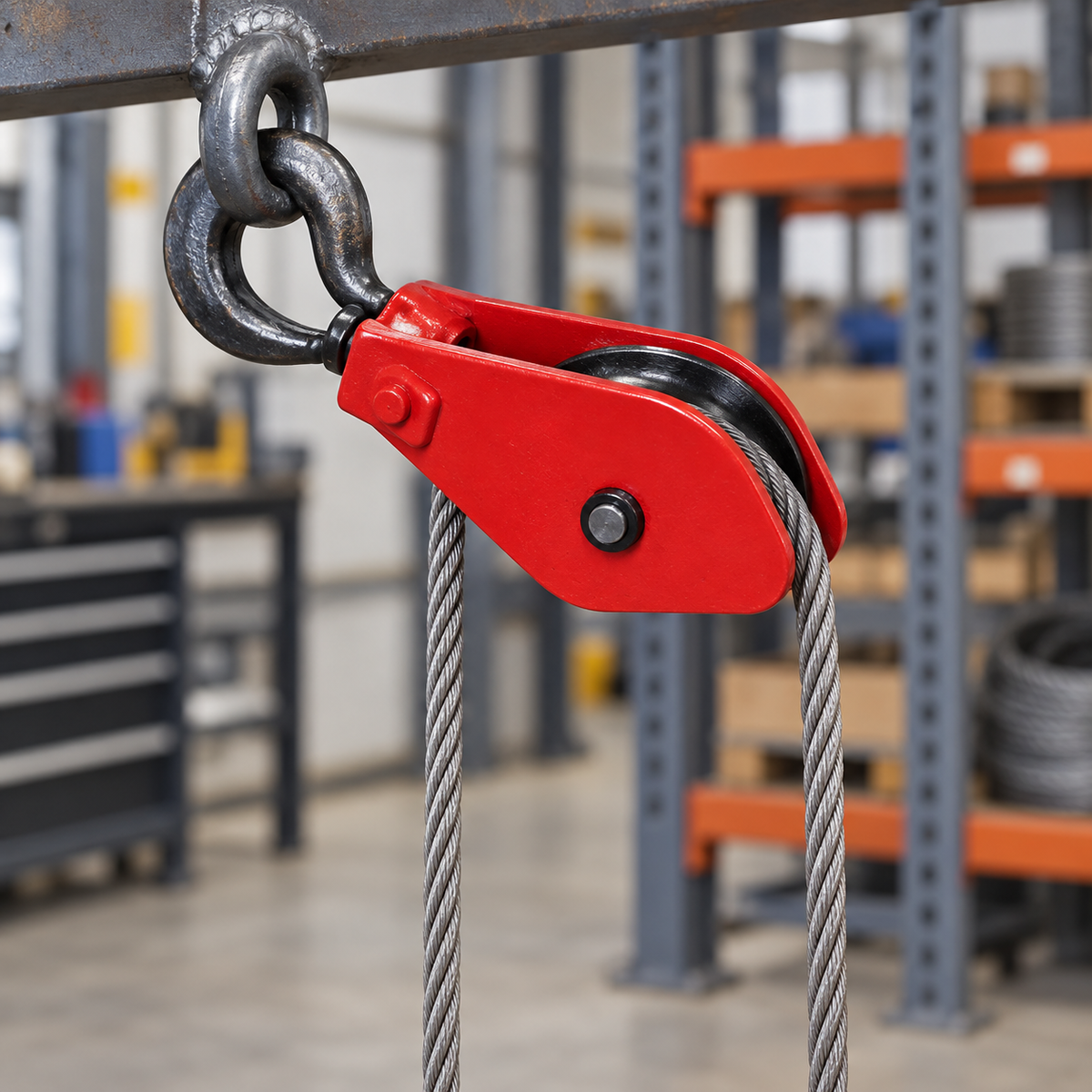 Raptor Single-Sheave Lifting Pulley with Hook | RAP-SP Series