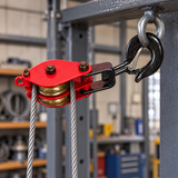 Raptor Double-Sheave Lifting Pulley with Hook | RAP-DP Series
