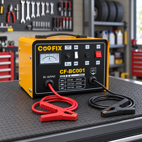 Coofix Portable Battery Charger 12/24V with 20-250Ah Range - 27342