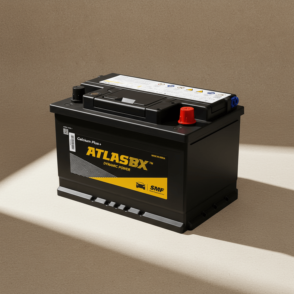AtlasBX Calcium Plus+ 12V 74Ah 15-Plate Maintenance-Free Car Battery - MF57412