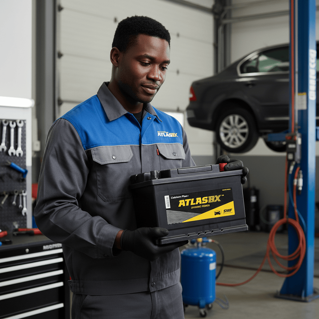 AtlasBX Calcium Plus+ 12V 74Ah 15-Plate Maintenance-Free Car Battery - MF57412