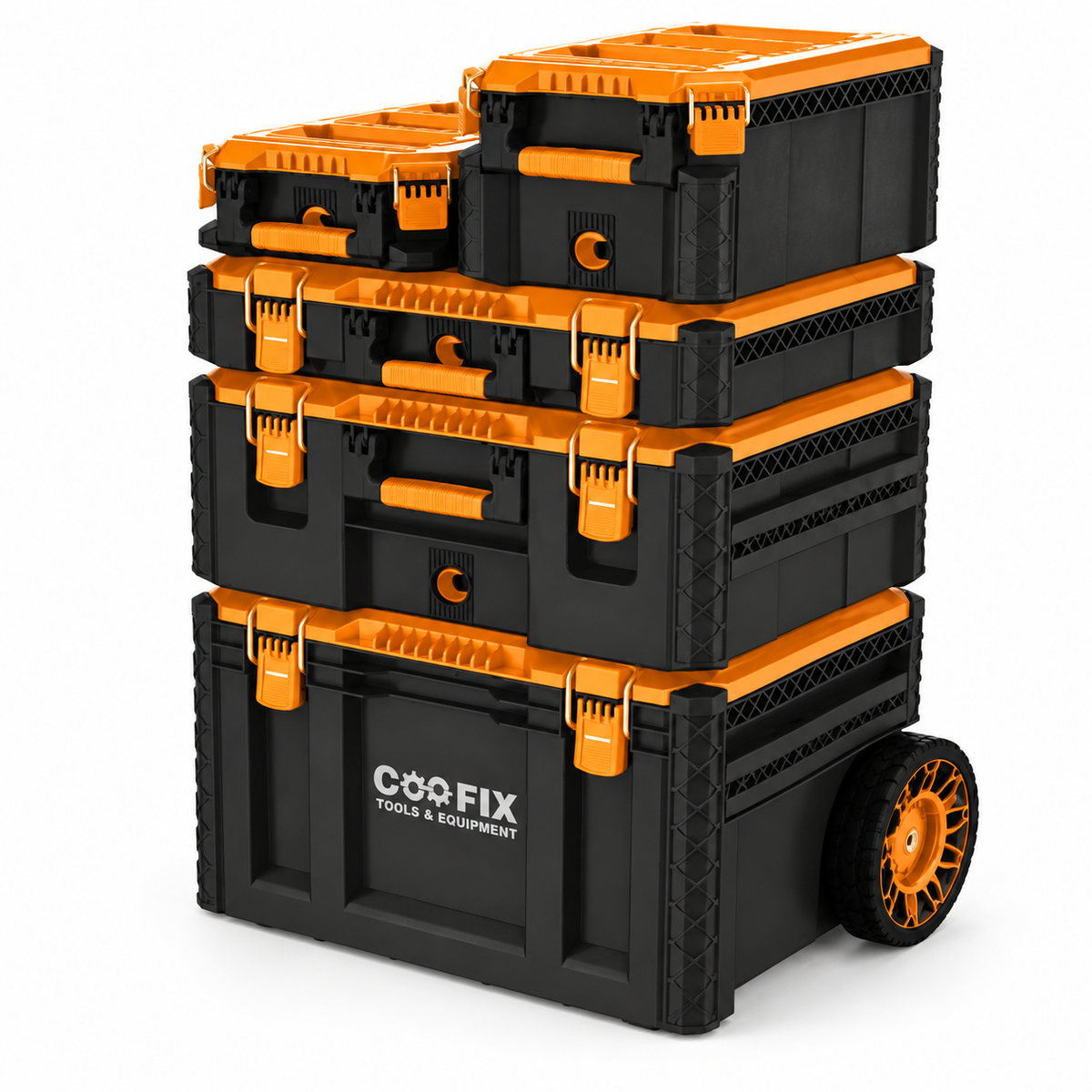 Coofix Multifunctional Tool Box Set for Workshop Tools & Equipment Storage - 27381