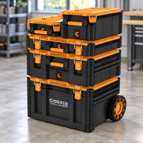 Coofix Multifunctional Tool Box Set for Workshop Tools & Equipment Storage - 27381